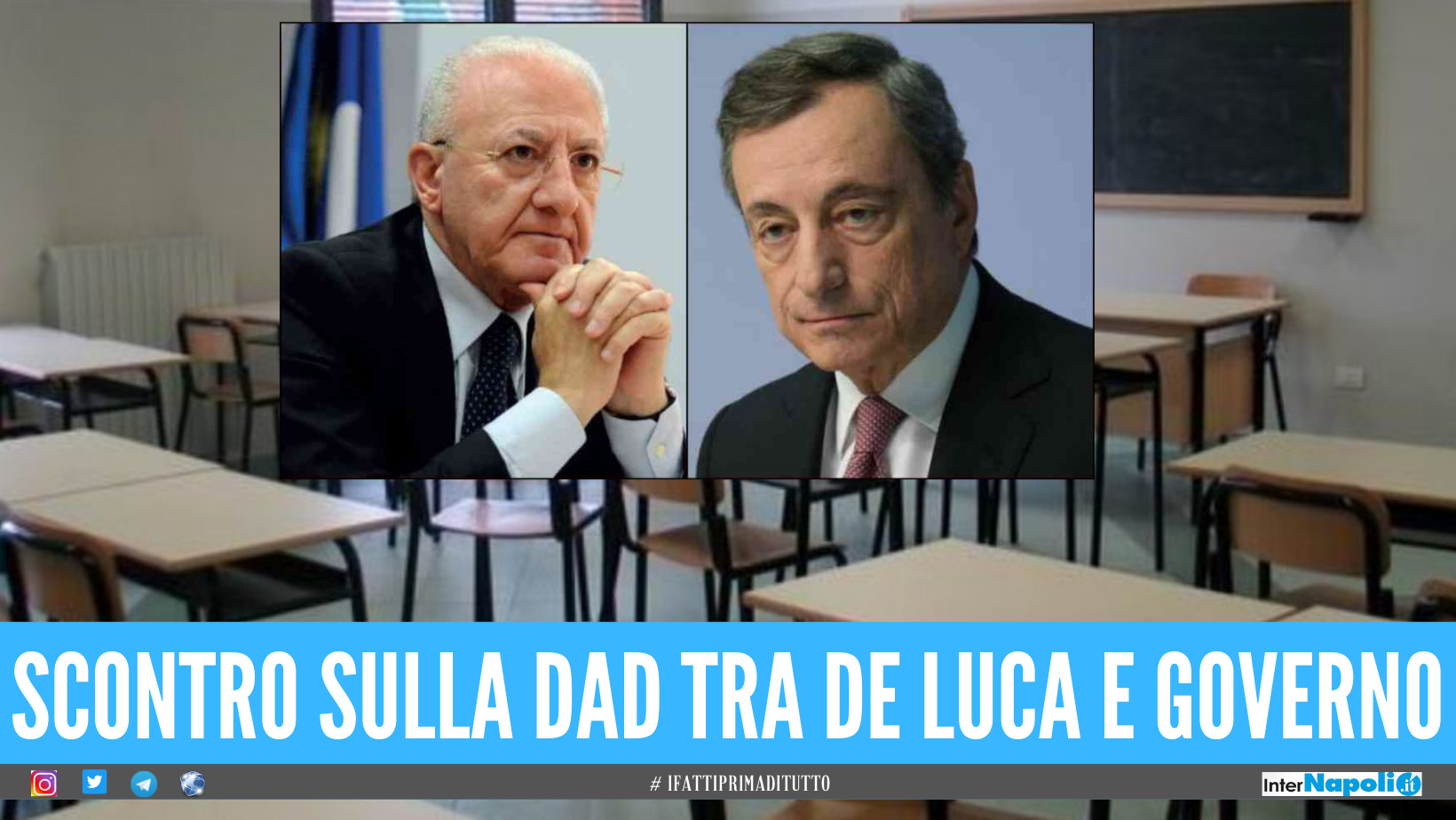 Dad In Campania Il Governo Impugna L Ordinanza Di De Luca La Scuola