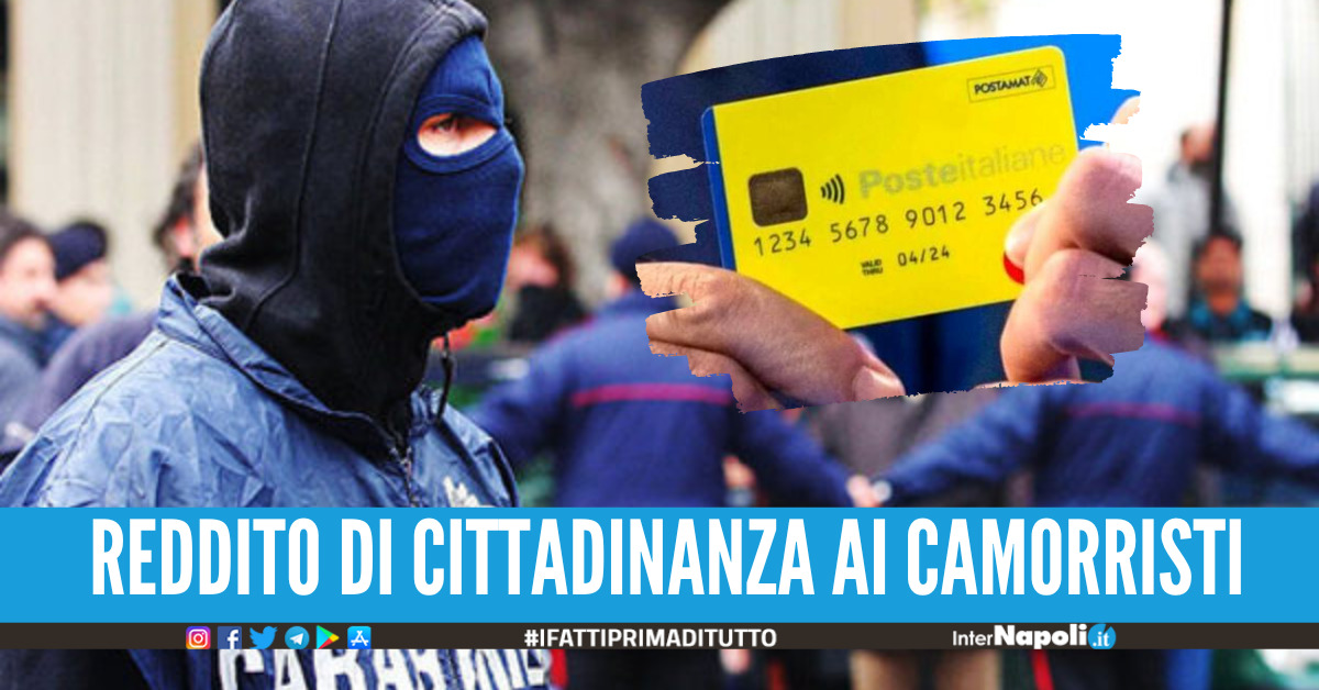 Camorrista Con Il Reddito Di Cittadinanza Sequestrati Oltre 60mila