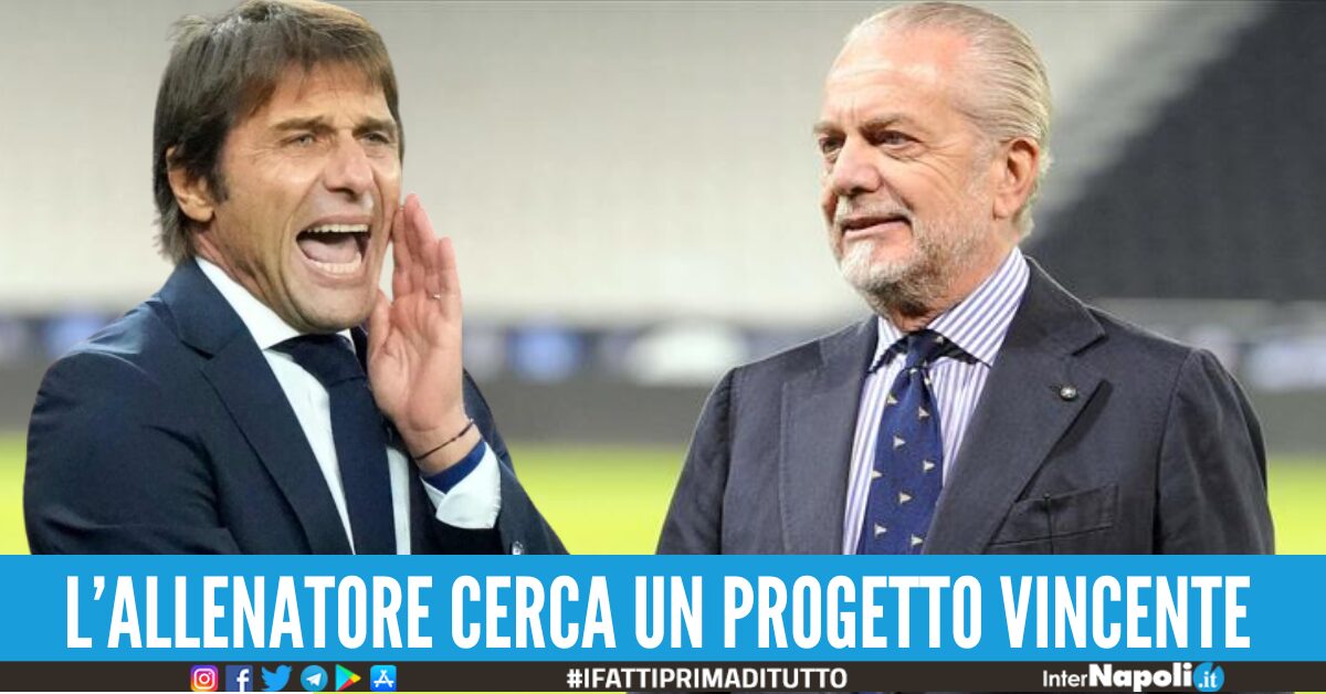 De Laurentiis Vuole Conte Al Napoli Su Di Lui Altri Due Club Di Serie A