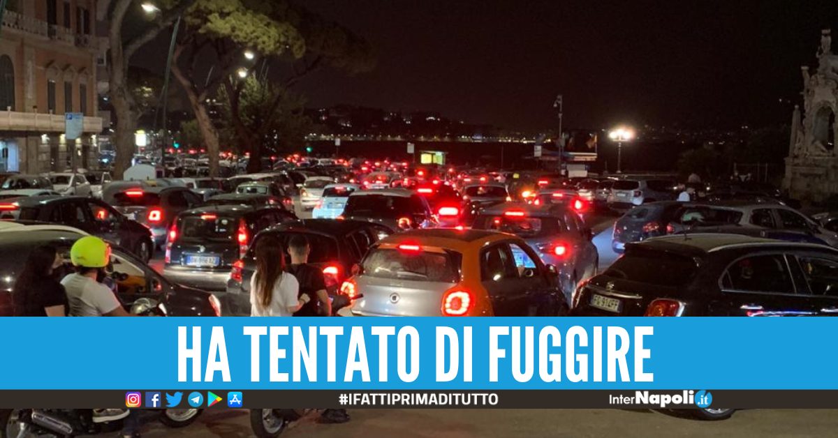 Nel Traffico Del Sabato Sera A Napoli Ma Doveva Essere Ai Domiciliari