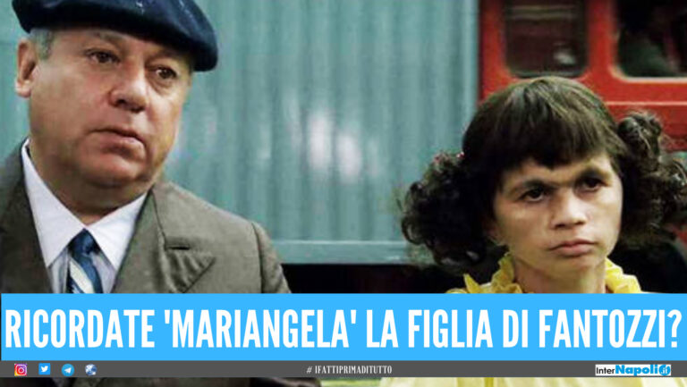 Ricordate ‘Mariangela’ la figlia di Fantozzi? Ad interpretarla era un famoso attore uomo