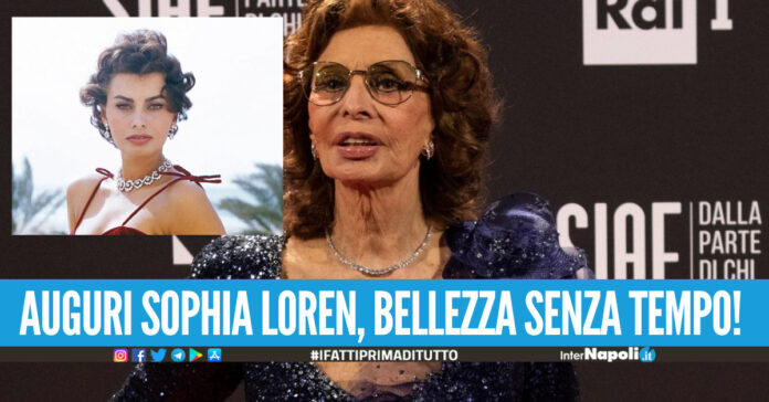Sophia Loren bellezza senza fine, oggi compie 89 anni l'orgoglio napoletano nel mondo