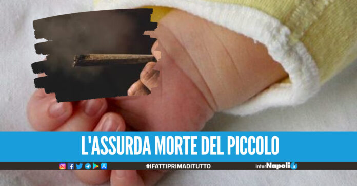 Fuma spinello e si addormenta nel letto con il figlio neonato il bambino muore schiacciato