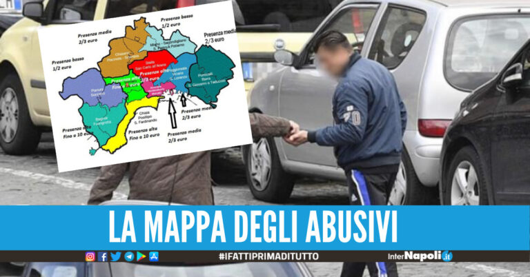Parcheggiatori abusivi a Napoli, la mappa per luogo e prezzo «Si guadagna anche 2000 euro a sera»