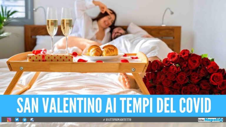 Boom di prenotazioni negli hotel e stanze fai da te, come cambia a Napoli San Valentino ai tempi del Covid