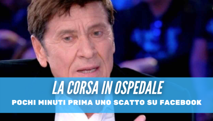 Gianni Morandi ricoverato d'urgenza, ustioni a mani e gambe per il cantante