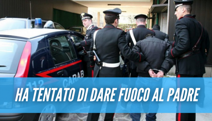 Tentò di uccidere il padre dandogli fuoco: 47enne arrestato a Caivano