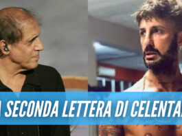 Fabrizio Corona in carcere, la lettere di Adriano Celentano: "Se muori ora non frega a nessuno"