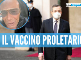 Mario Draghi e Venditti vaccinati con Astrazeneca