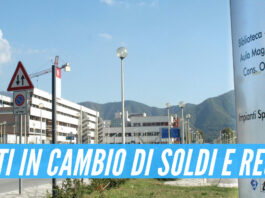 Scandalo all'università di Salerno: aiuti in cambio di soldi e regali
