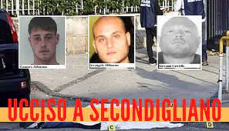 Omicidio a Secondigliano, ergastolo per 3 degli Abbinante per l'agguato al ras della Vanella-Grassi