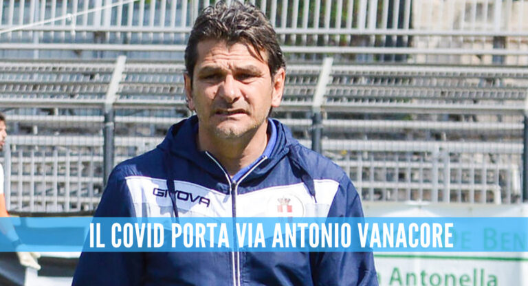 Lutto nel mondo del calcio, Pozzuoli e Giugliano piangono Antonio Vanacore