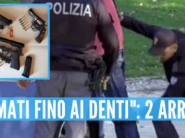 Ponticelli, due cugini 'beccati' con 3 pistole: arrestati