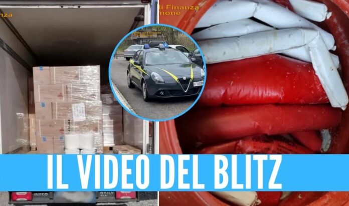 autostrada napoli roma materiale esplosivo