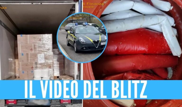 Pericolo sull’autostrada di Napoli, sequestrate 14 tonnellate di materiale esplosivo