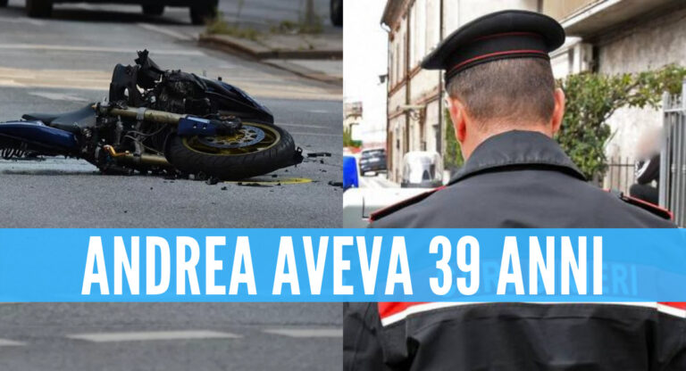 Tragico incidente in moto, muore giovane carabiniere napoletano
