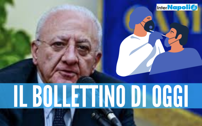 Il bollettino di oggi in Campania
