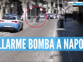Allarme bomba a Napoli