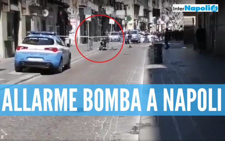 Allarme bomba a Napoli
