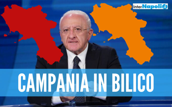Campania in bilico