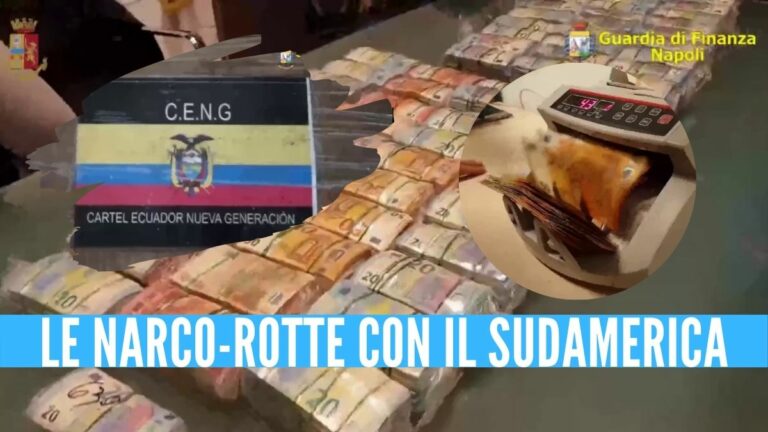 Maxi sequestro di cocaina a Napoli, spunta il misterioso marchio dei narcos