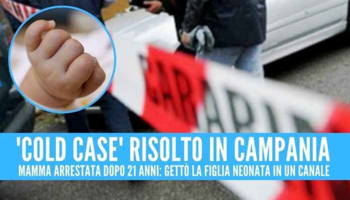 Neonata gettata in un canalone: mamma arrestata dopo 21 anni