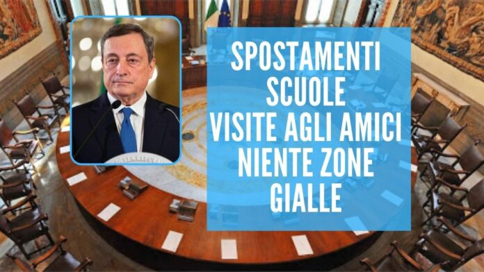 decreto anti covid spostamenti zona gialla
