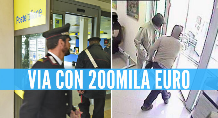 rapina poste Succivo