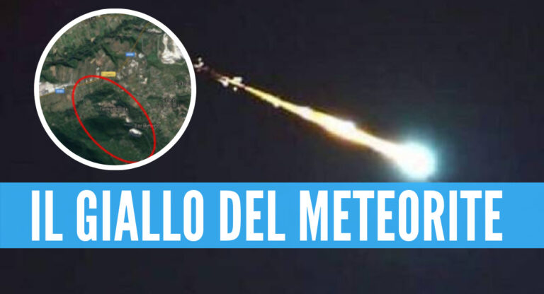 L’INAF: “Una meteorite da un kg potrebbe essere caduto in Molise”