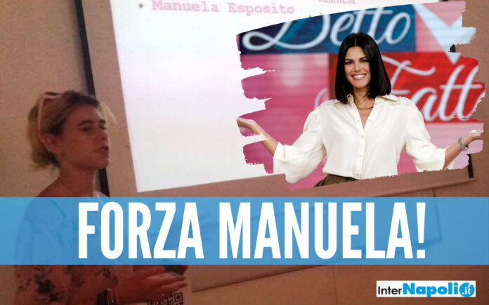 manuela rai Marano e Giugliano fanno il tifo per Manuela Esposito, l'aspirante stilista del Marconi in finale nel contest in Rai