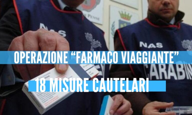 Ricette false e farmaci rivenduti all’estero: scoperta la banda con base a Sant’Antimo