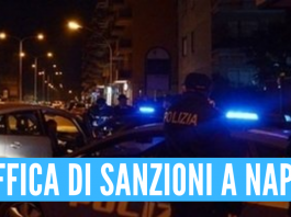 Sanzioni a Napoli: violate norme anti-covid