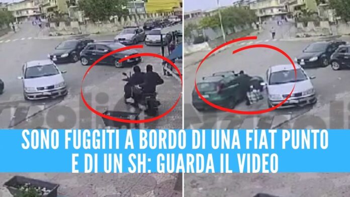 rapina afragola nero fumo video