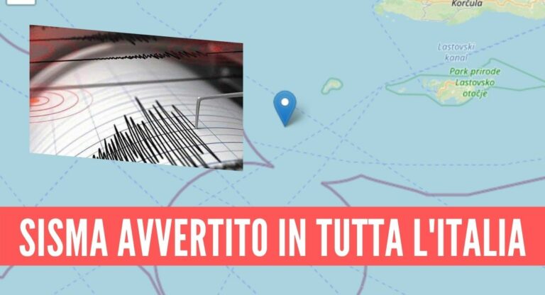 terremoti mar adriatico scosse ingv epicentro