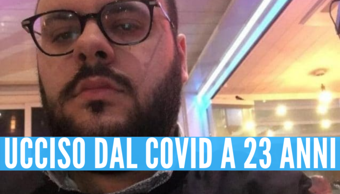 Vincenzo ucciso dal covid a 23 anni