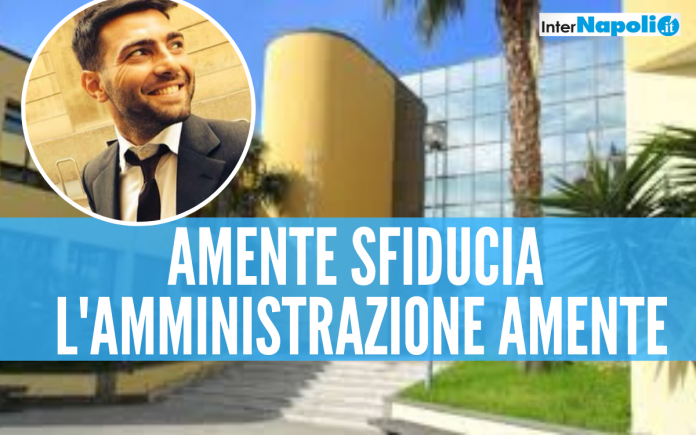 L'Amministrazione Amente, guidata dal sindaco ff. Luciano Mottola, sfiduciata: decisive le firme dei fedelissimi di Cosimo Amente L'Amministrazione Amente, guidata dal sindaco ff. Luciano Mottola, sfiduciata: decisive le firme dei fedelissimi di Cosimo Amente