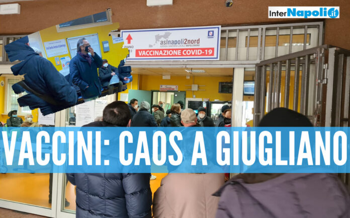 Caos a Giugliano per le vaccinazioni