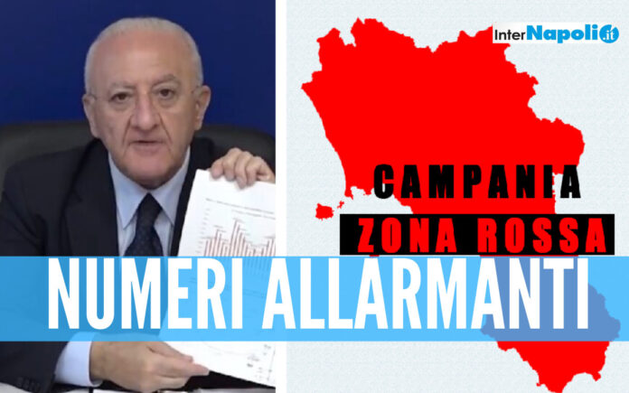 Campania resta zona rossa