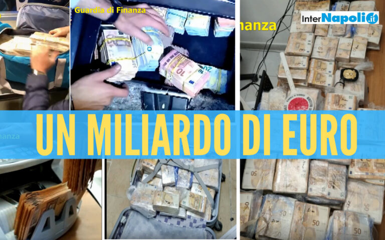 Sequestro di un miliardo di euro