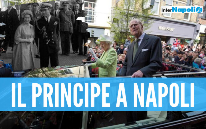 il principe Filippo regina Elisabetta Napoli