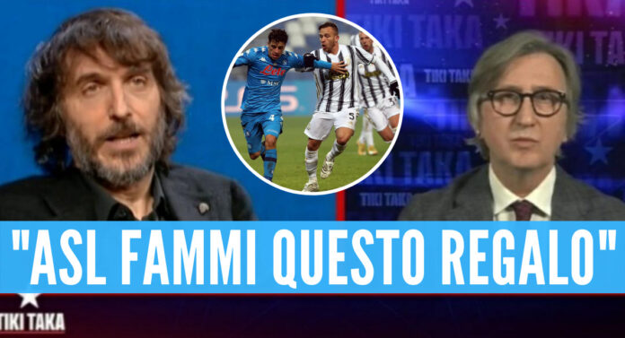 Giuseppe Cruciani e Raffaele Auriemma su Juve Napoli a Tiki Taka