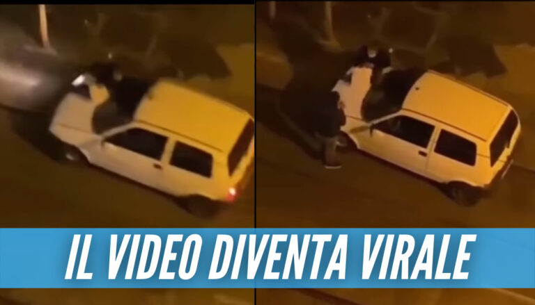 [Video] Follia a Napoli, prostituta si aggrappa all'auto del cliente: «Dammi i soldi o ti ammazzo»