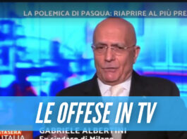 [Video] L'ex sindaco di Milano offende Napoli, gli insulti in diretta su Rete 4