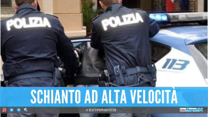Schianto ad alta velocità, polizia arresta pusher