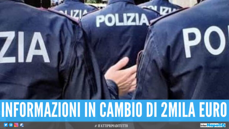 Soffiate in cambio di soldi, arrestati a Napoli due poliziotti ‘infedeli’
