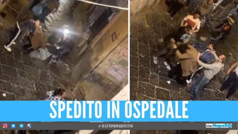 Giustizia fai da te a Napoli, presunto ladro picchiato in strada