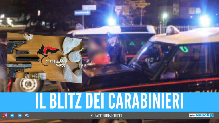 Arsenale del clan ritrovato a Scampia, nascoste nelle cassette antincendio