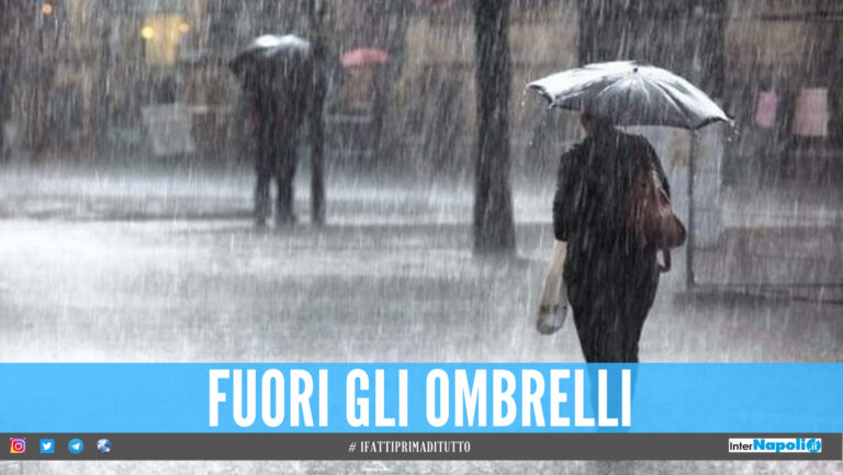 L’estate è finita, primo ‘weekend d’autunno’ in Campania: arrivano le piogge