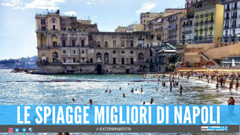 Spiagge balneabili a Napoli, l’elenco dei 10 tratti dove si può fare il bagno