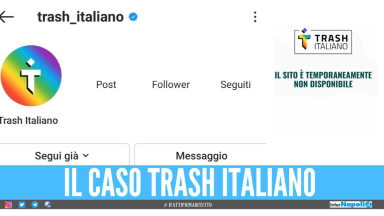 Trash Italiano, cancellata la pagina da 3 mln di followers